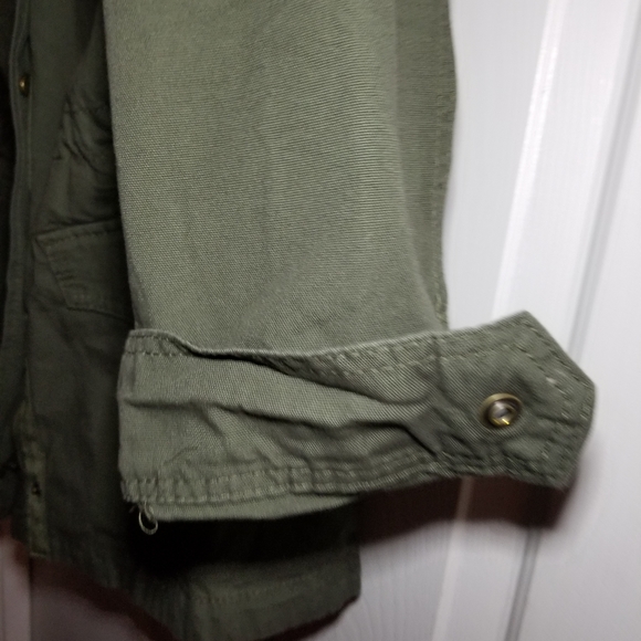 NWT 100% COTTON UTILITY CARGO ARMY GREEN BEACH HIKING TRAVEL EVERYDAY JA… - Picture 2 of 15